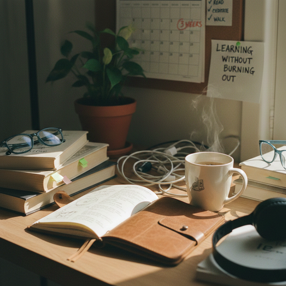 3 Weeks of Learning Without Burning Out